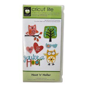 Cricut Lite Provo Craft Cartridge Hoot N Holler 200164 Link Status Unknown